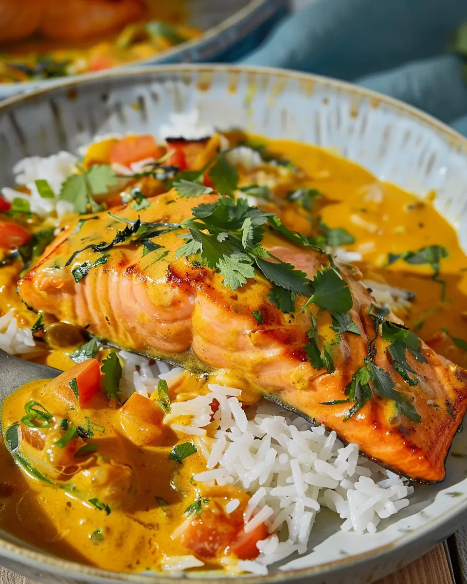 Coconut Curry Salmon: Easy, Flavorful Dish for Home Cooks