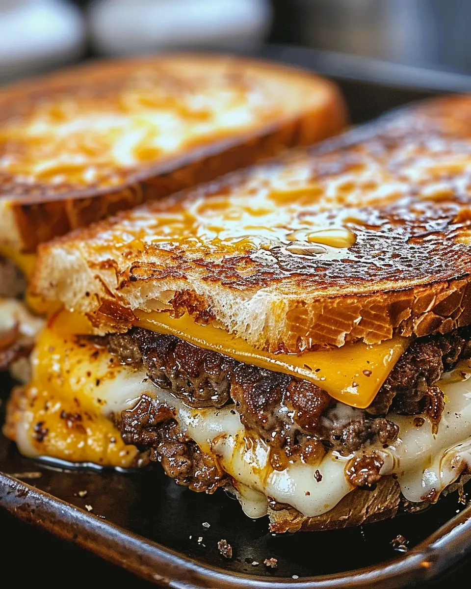 Patty Melts with Secret Sauce: Indulgent Turkey Bacon Twist