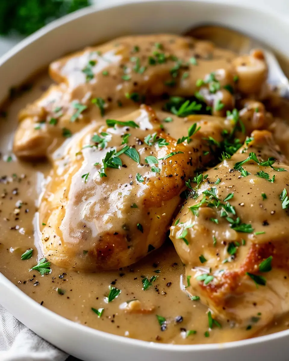 Slow Cooker Chicken and Gravy: Easy Comfort Food Delight