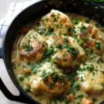 Springtime Chicken & Dumplings with Hella Fresh Herbs