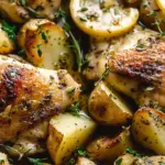 Classic Greek Lemon Chicken & Potatoes