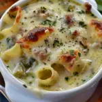 Creamy Alfredo Lasagna Soup