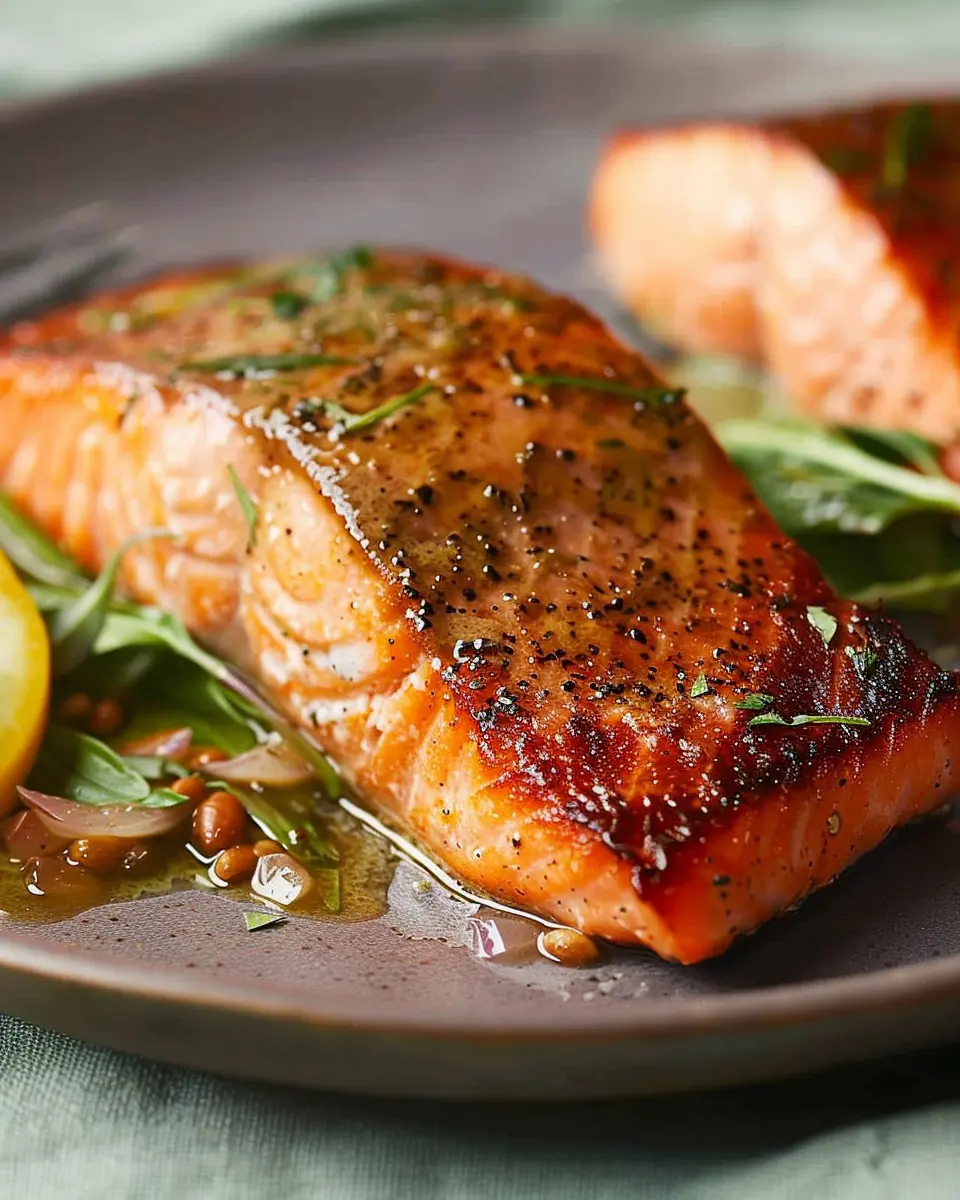 Crispy Salmon with Turkey Bacon: A Flavorful Twist on Dinner