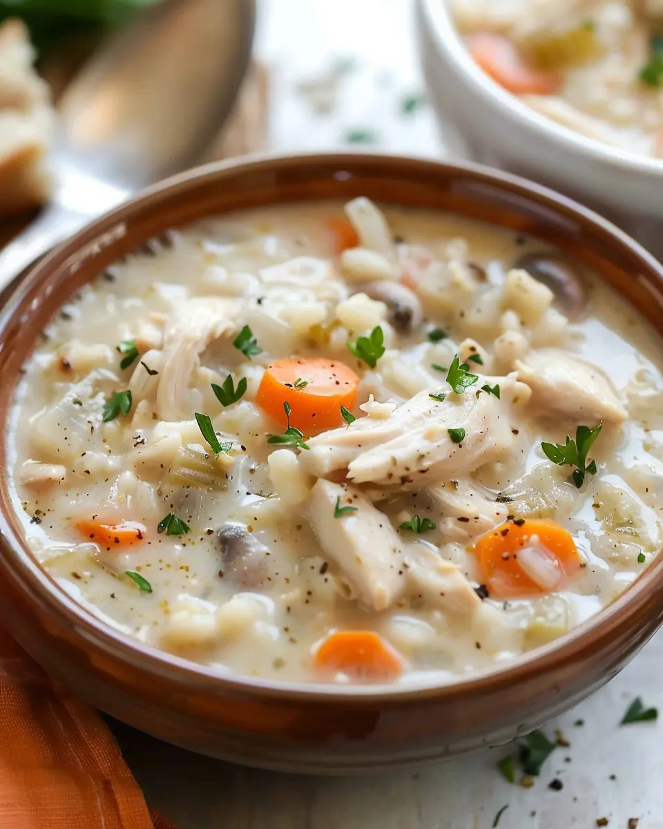 Creamy Chicken and Rice Soup: A Cozy Comfort Food Delight
