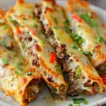 Keto Philly Cheesesteak Roll Ups