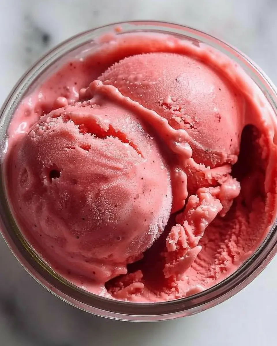 Ninja Creami Strawberry Sorbet: Easy, Refreshing Treat at Home