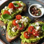 Mediterranean Avocado Toast