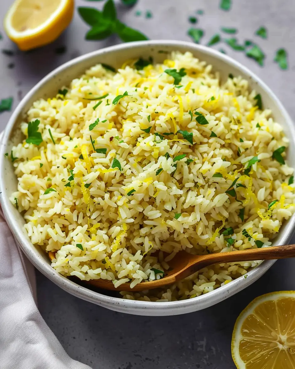 Greek Lemon Rice: Easy Comfort Food to Brighten Your Day