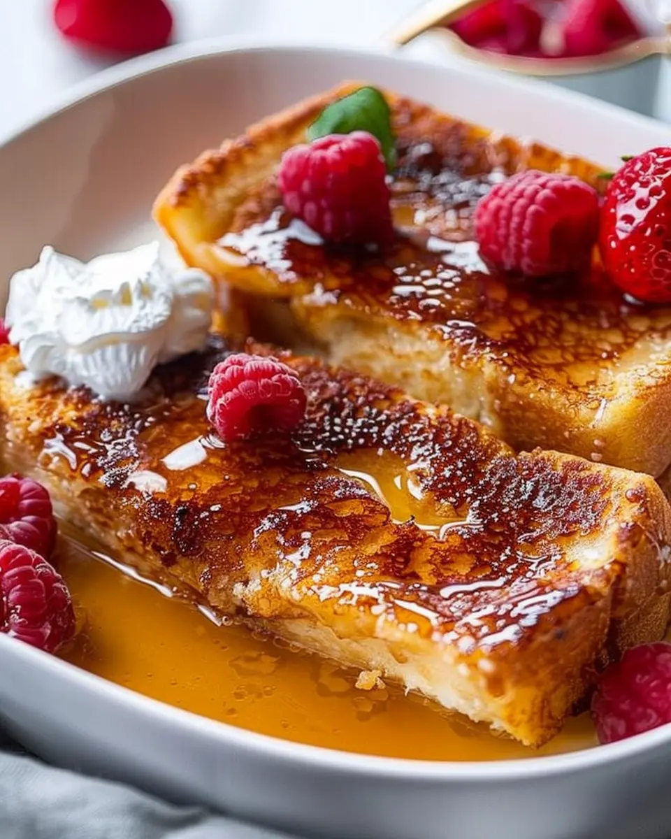 Overnight Creme Brulee French Toast: An Indulgent Brunch Delight