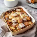 Easy Bread Pudding With Vanilla Sauce