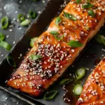 Sesame Crusted Teriyaki Salmon Recipe