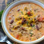 Instant Pot Cheesy Cowboy Soup