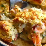 Cheddar Bay Biscuit Seafood Pot Pie