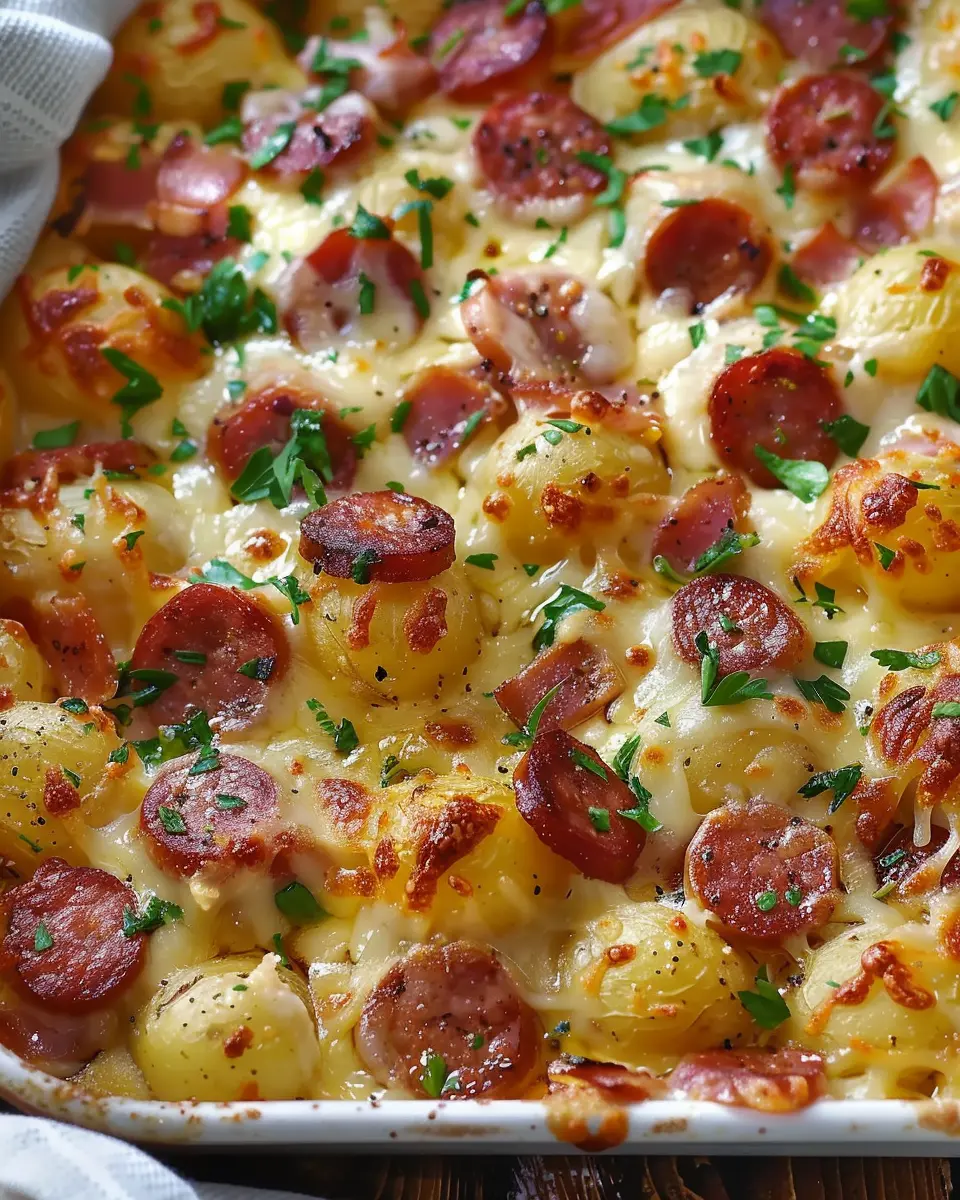 Cheesy Ranch Potatoes and Smoked Sausage: Easy Family Comfort Food