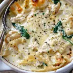 Creamy White Lasagna Soup