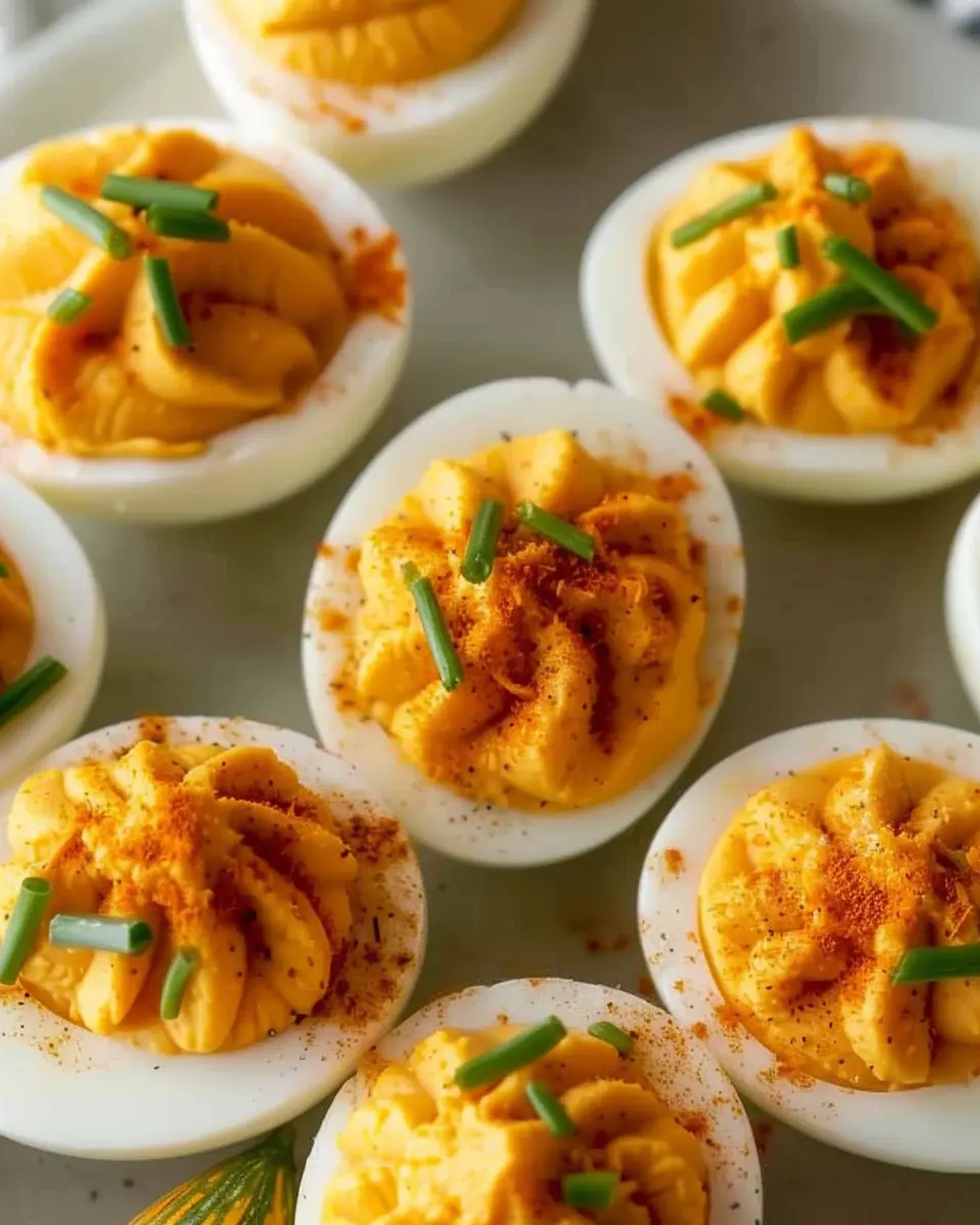 Pumpkin Deviled Eggs Recipe: Easy Twist with Turkey Bacon Delight