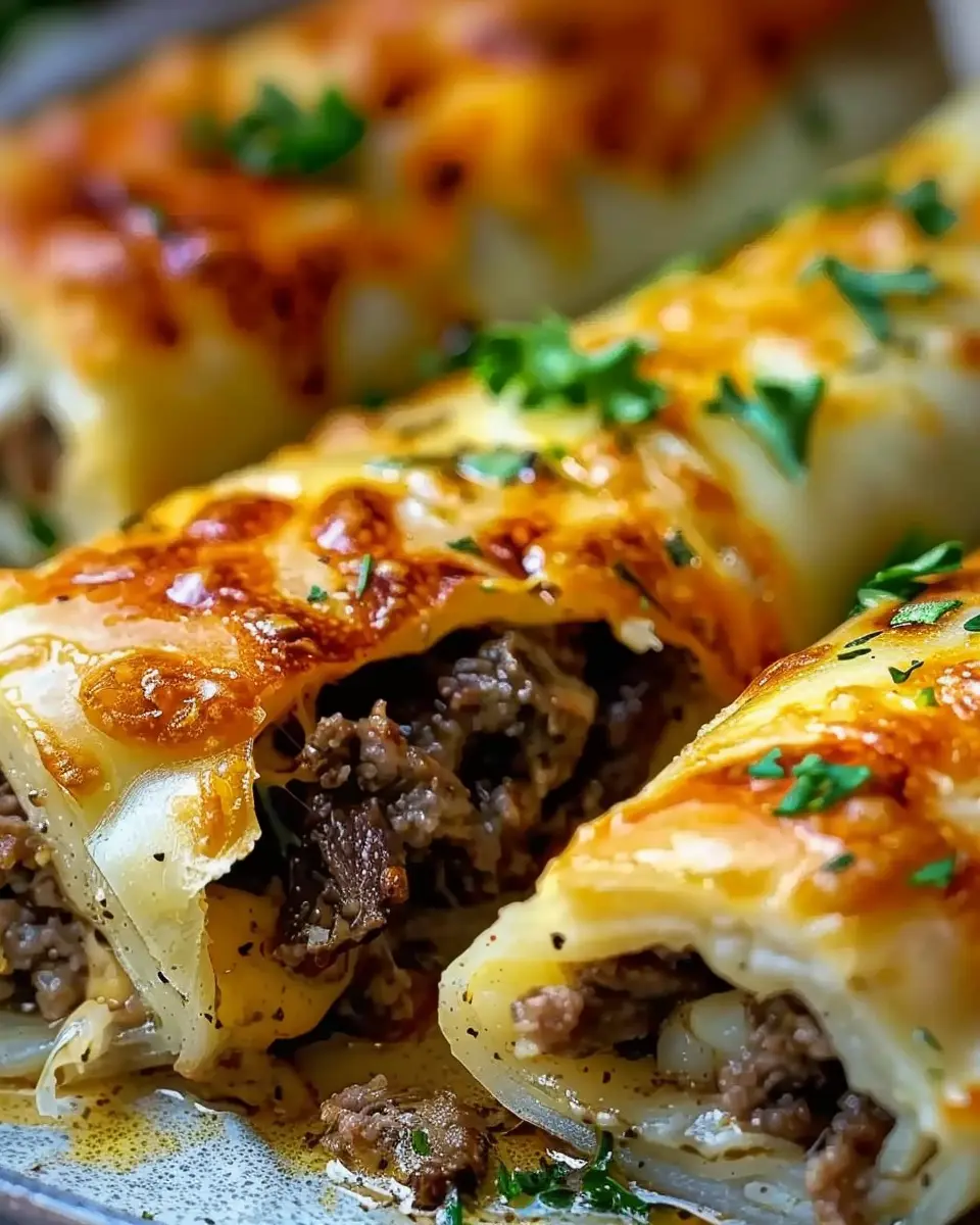 Keto Philly Cheesesteak Roll Ups: Easy, Cheesy Delight with Turkey Bacon