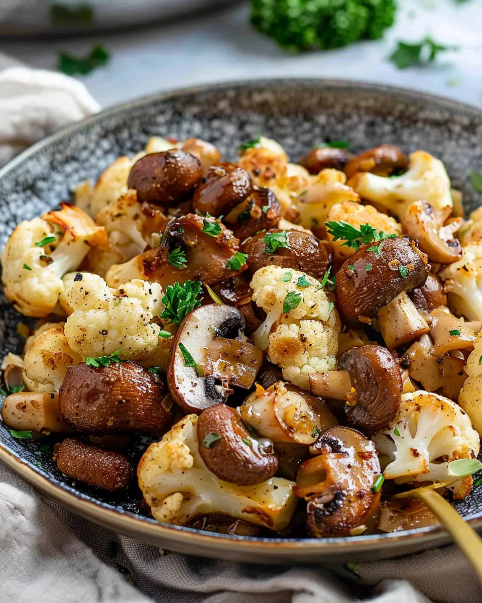 Mushroom Cauliflower Skillet: Easy Comfort Food for All