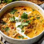 CREAMY CHICKEN ENCHILADA SOUP