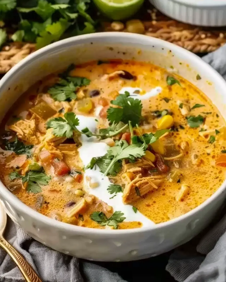 Creamy Chicken Enchilada Soup: The Best Comfort Food Delight