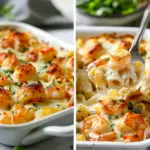 Shrimp Scampi Pasta Bake