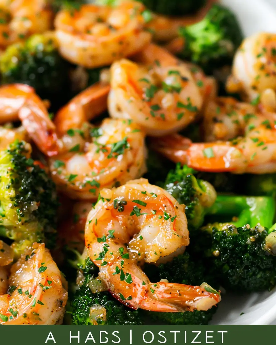 Garlic Shrimp with Broccoli: A Simple and Delicious Dinner Idea