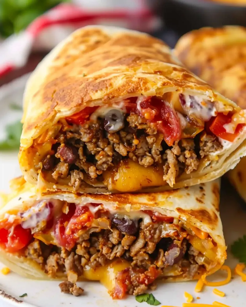 Grilled Cheese Burrito: Indulgent Twist on Classic Comfort Food