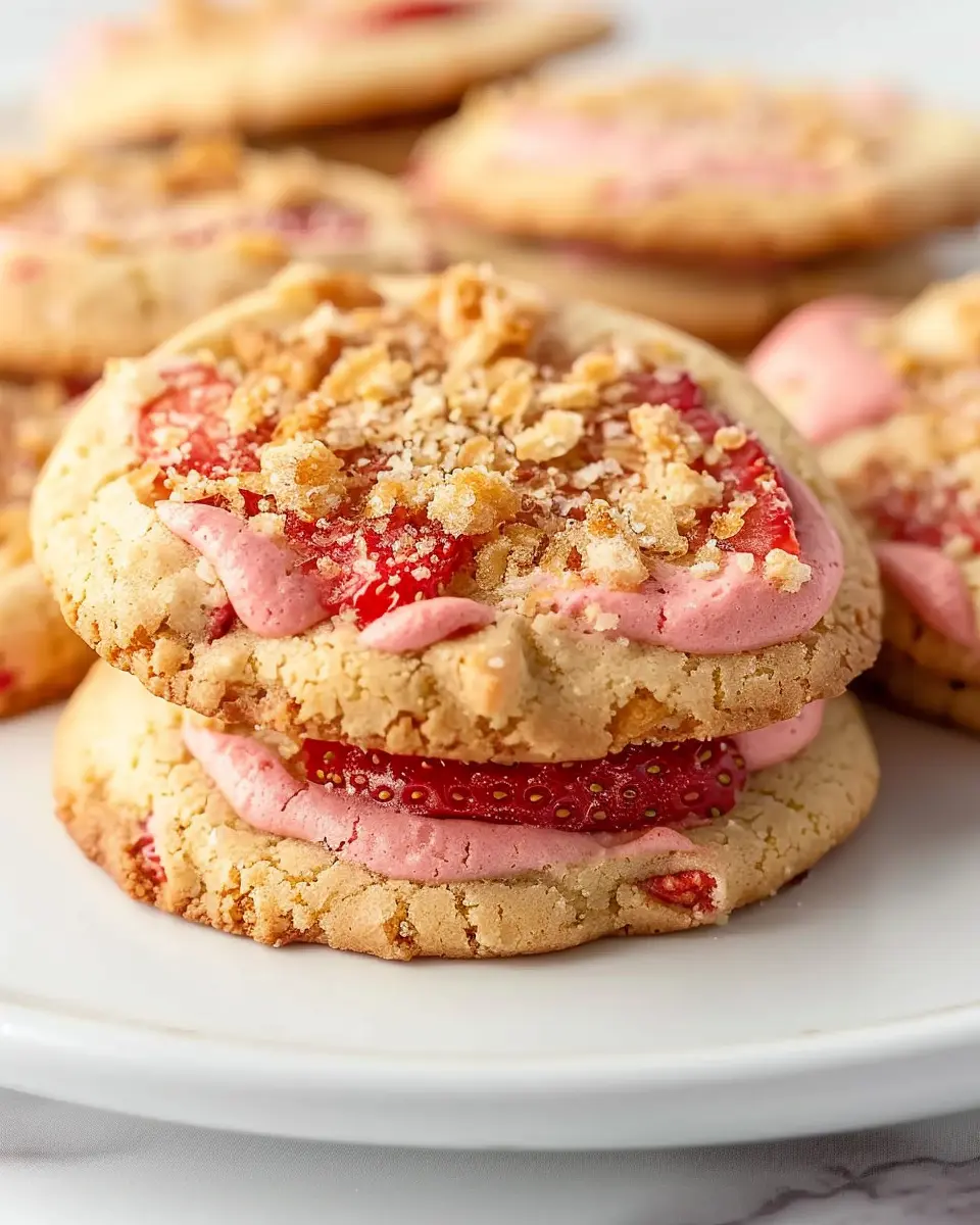 Easy Strawberry Crunch Cookies: Your New Favorite Indulgent Treat