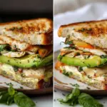 Chicken Avocado Melt Sandwich