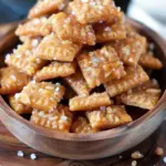 Salted Caramel Cracker Bites