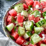 Mexican Watermelon Salad