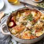 French Chicken Casserole with Apple Cider