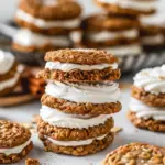 Incredible Gingerbread Oatmeal Cream Pies