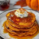 Pumpkin Pie Greek Yogurt Pancakes