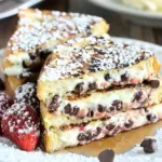Cannoli Stuffed French Toast