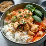 Creamy Thai Coconut Chicken Bowl