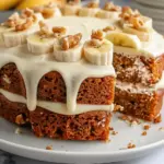 Banana Bread Cake with Cream Cheese Frosting