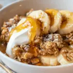 Easy Caramelized Banoffee Banana Crumble Recipe