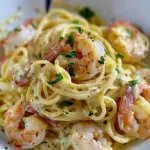 Creamy Garlic Butter Shrimp Pasta