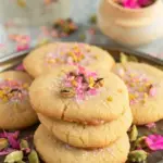 Indian Rose Water & Cardamom Cookies