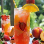 Strawberry Peach Lemonade