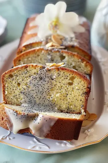 Almond and Poppy Seed Loaf Cake