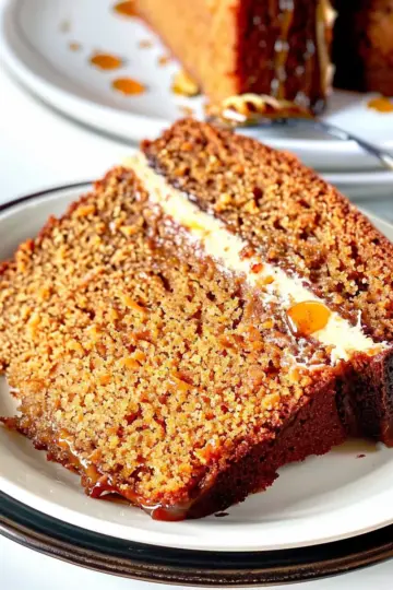 Honey Applesauce Cake