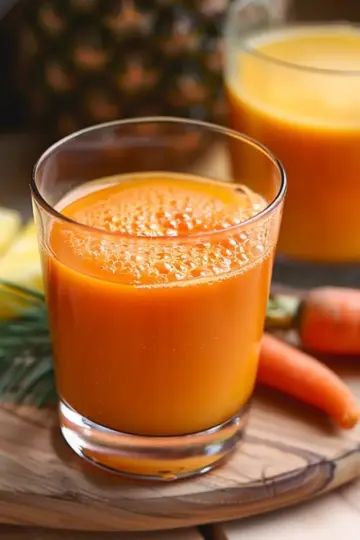 Pineapple Carrot Juice Recipe
