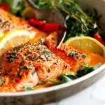 Roasted Red Pepper Salmon
