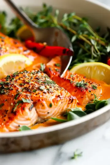 Roasted Red Pepper Salmon