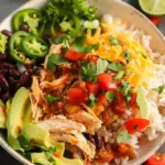 Slow Cooker Chicken Burrito Bowl